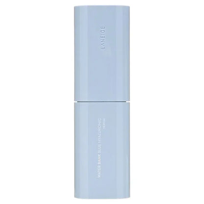 A pale blue cylindrical container with the brand name "K.inc Beauty" embossed on the top half. The bottom half displays "Hydration Hero - Dry & Sensitive Skin" in white text. The design is sleek and minimalistic, ideal for sensitive skin in need of intense hydration.